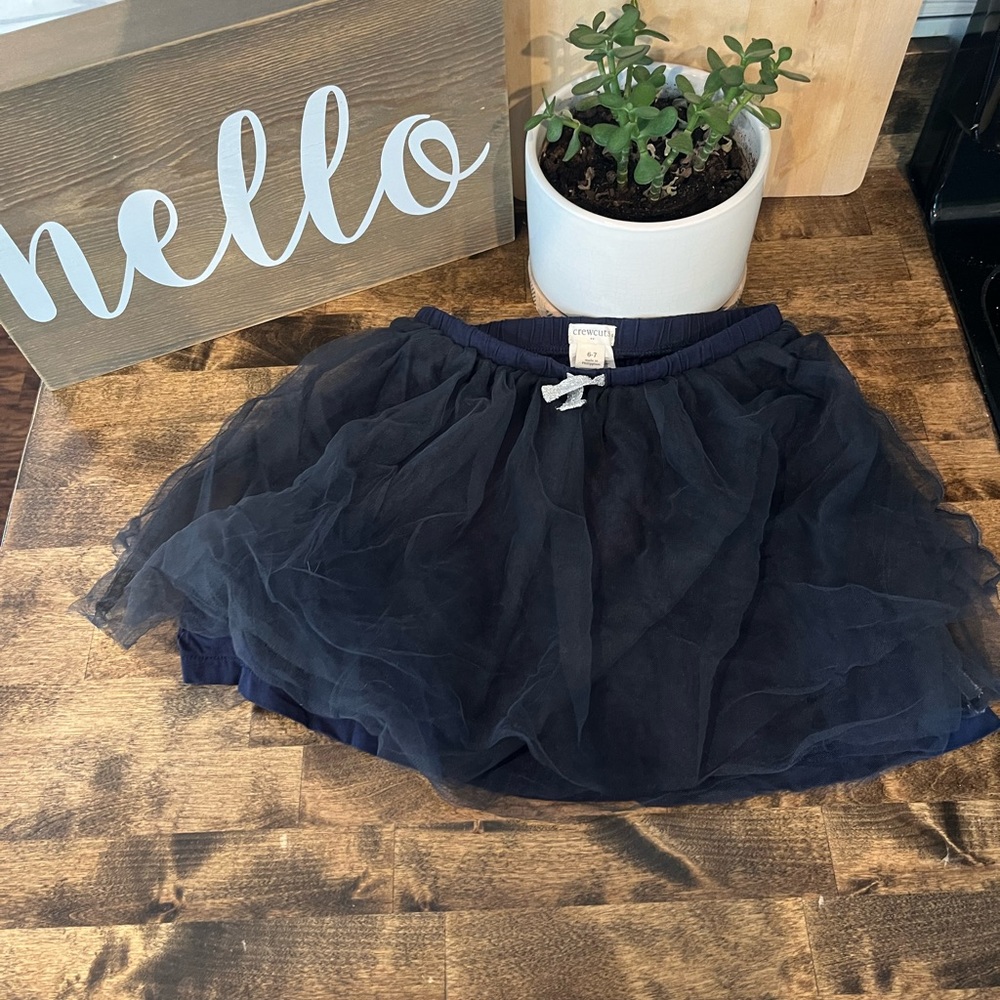 Jcrew tulle skirt for girls